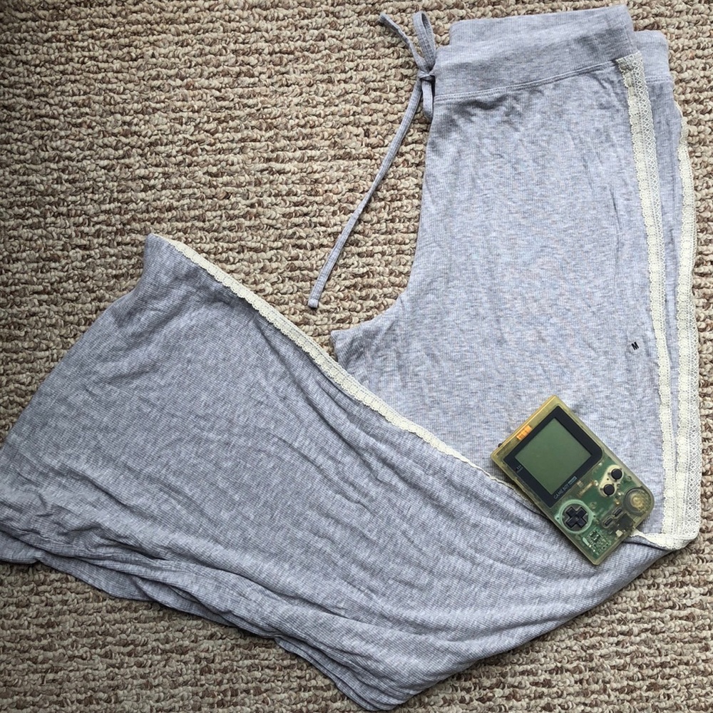 Aerie Ribbed Palazzo Lounge Pants